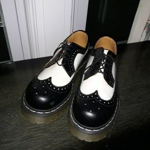 Dr. Martens Black and White oxfords